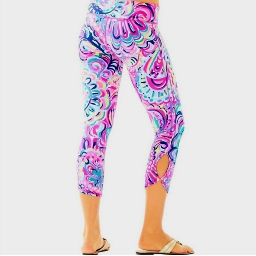 Lilly Pulitzer Colorful Patterned‎ Capri Leggings